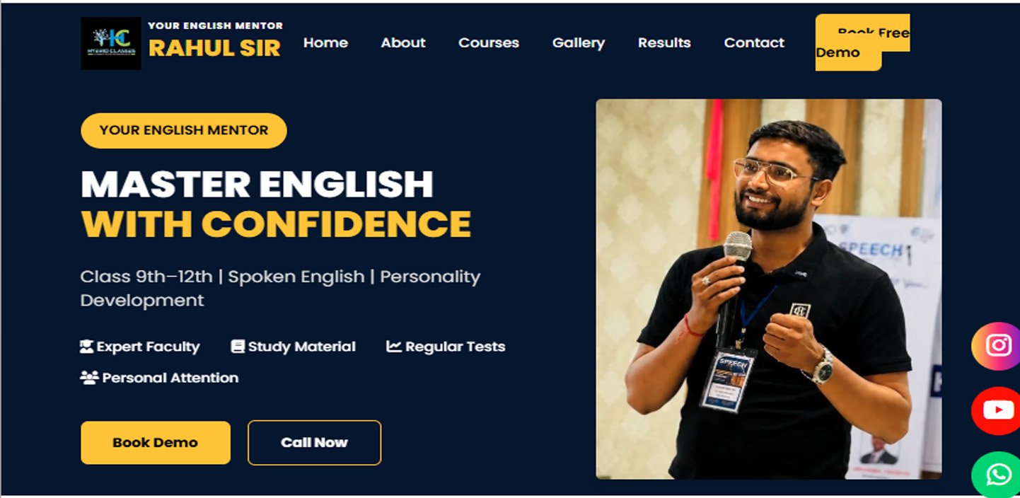 Your English Mentor Rahul Sir